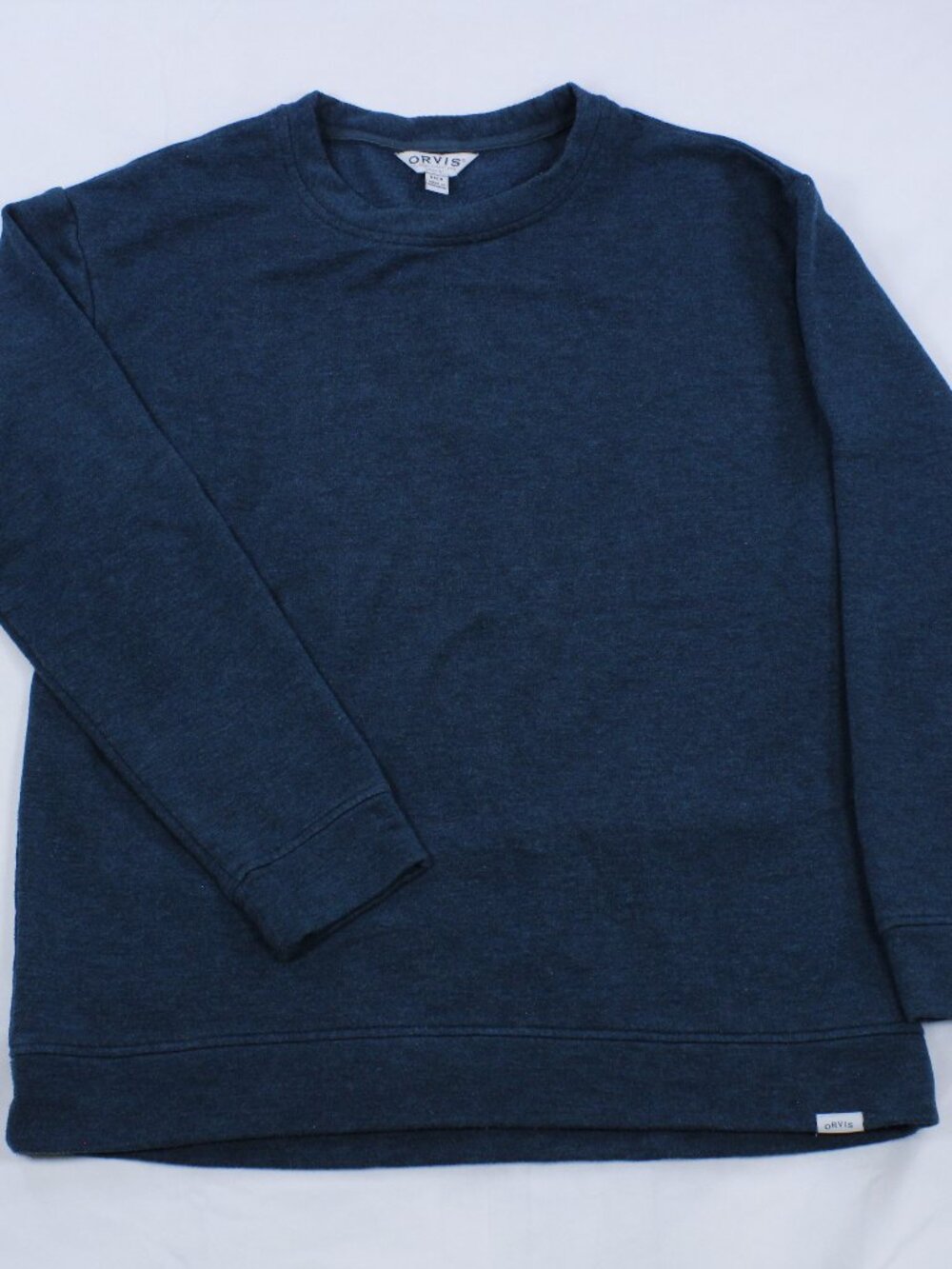 Orvis Women's Cotton Terry Sweatshirt - Heathered Green - Size S - Ultra-Soft